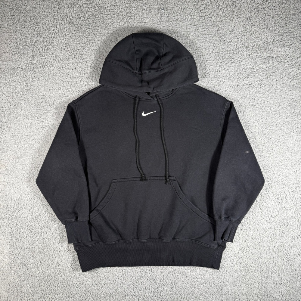 Nike Sportswear Phoenix Fleece Hoodie Women's Medium Center Swoosh Sweatshirt